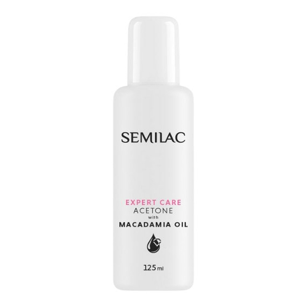 Semilac Expert Care Aceton z Olejem Makadamia 125ml