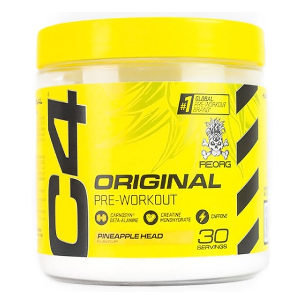 Cellucor C4 Original Pineapple Head Przedtreningówka w Proszku Na Energię i Skupienie 198g