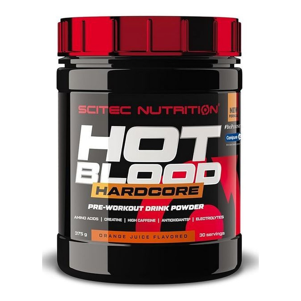 SciTec Hot Blood Hardcore, Orange Juice - 375g