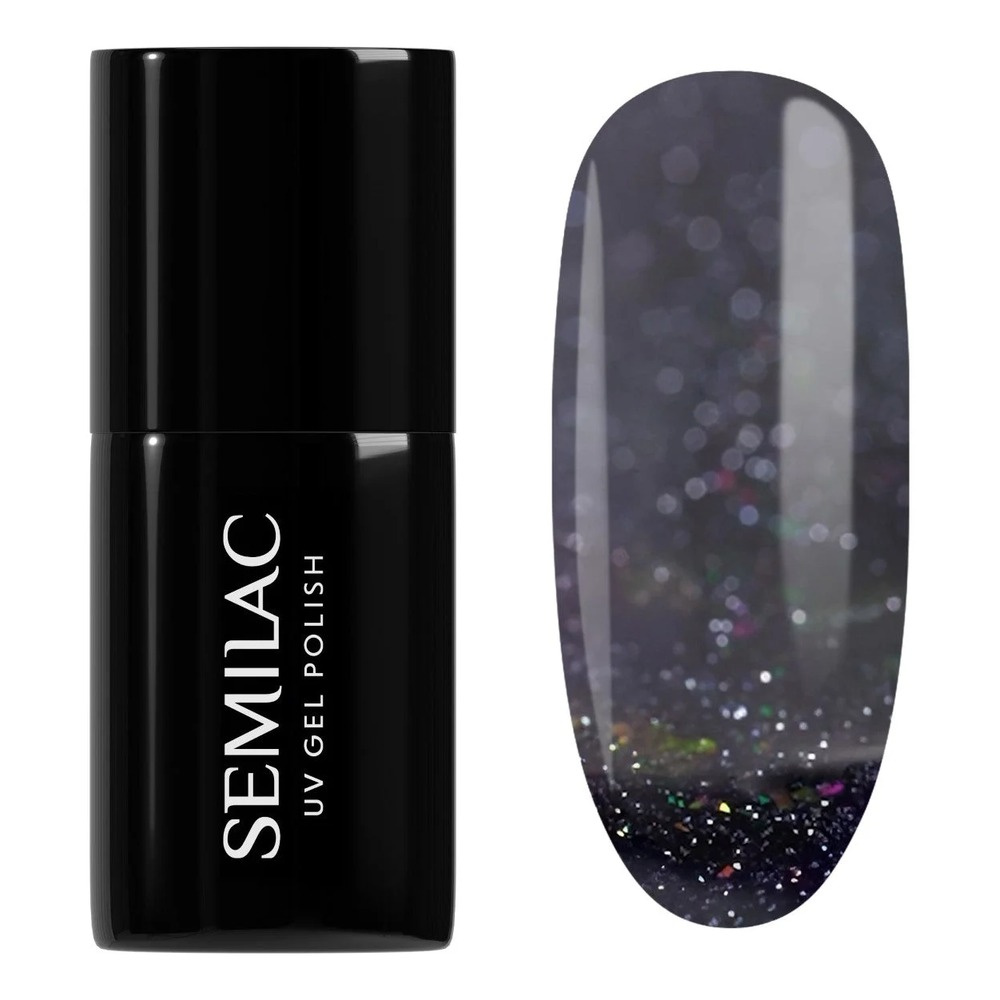 Semilac Winter Lakier Hybrydowy 611 Violet Night 7ml