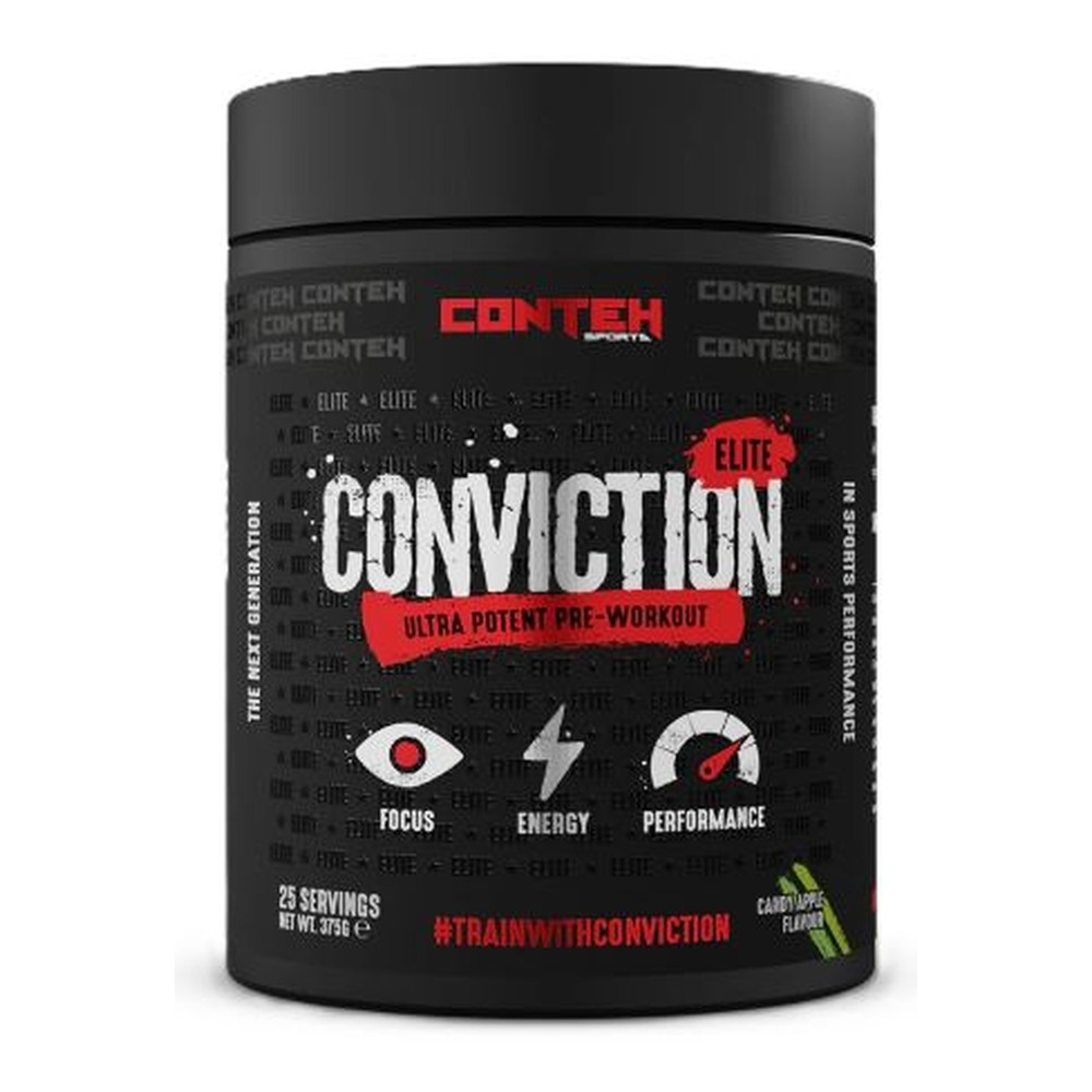 Conteh Sports Conviction Elite Cukrowe Jabłko Przedtreningówka w Proszku dla Zaawansowanych Sportowców 400g