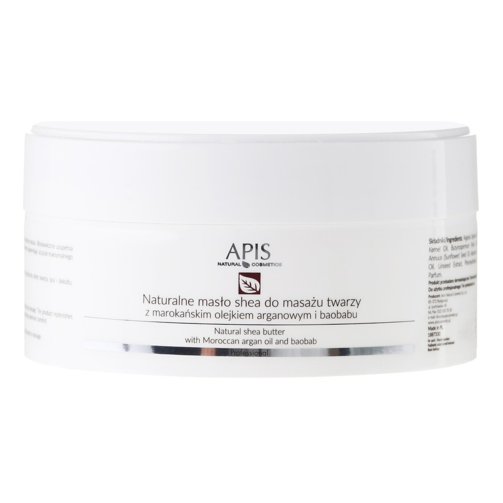 Apis Professional Masło Shea do Masażu Twarzy 100g