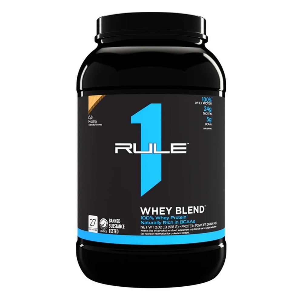Rule One R1 Whey Blend, Cafe Mocha - 918g