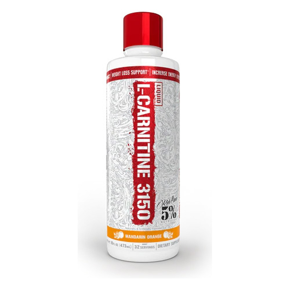 5% Nutrition L-karnityna w płynie 3150 Legendary Series, Mandarynka i pomarańcza 473ml