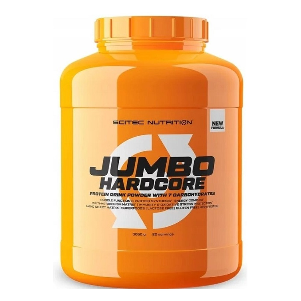 SciTec Jumbo Hardcore, Chocolate - 3060g