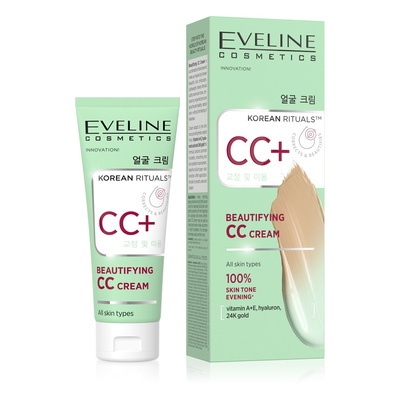 Eveline Cosmetics Korean Rituals Cc+ Upiększający Krem CC 30ml