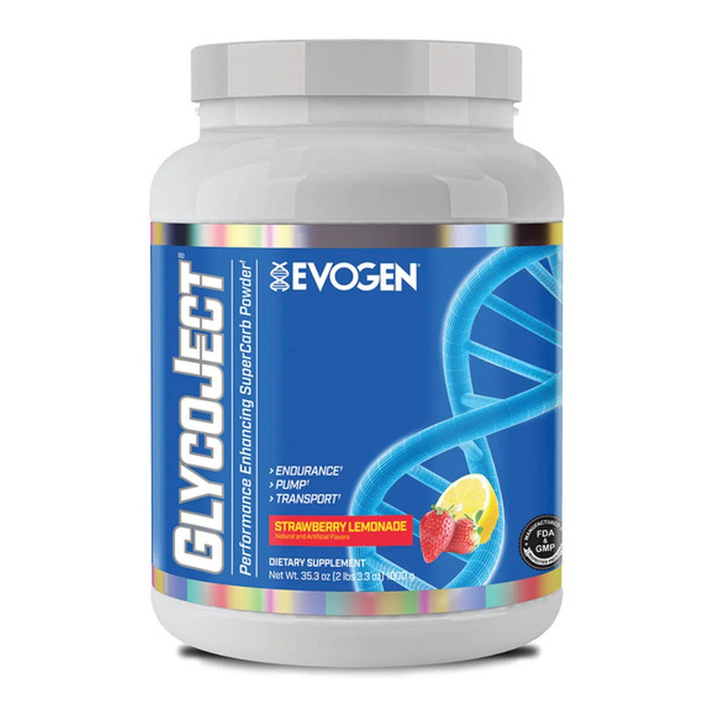 Evogen GlycoJect Formuła węglowodanowa, Truskawkowa Lemoniada 1000g