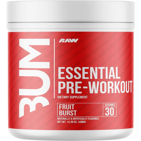 CBUM Essential Pre-Workout, Fruit Burst - 408g