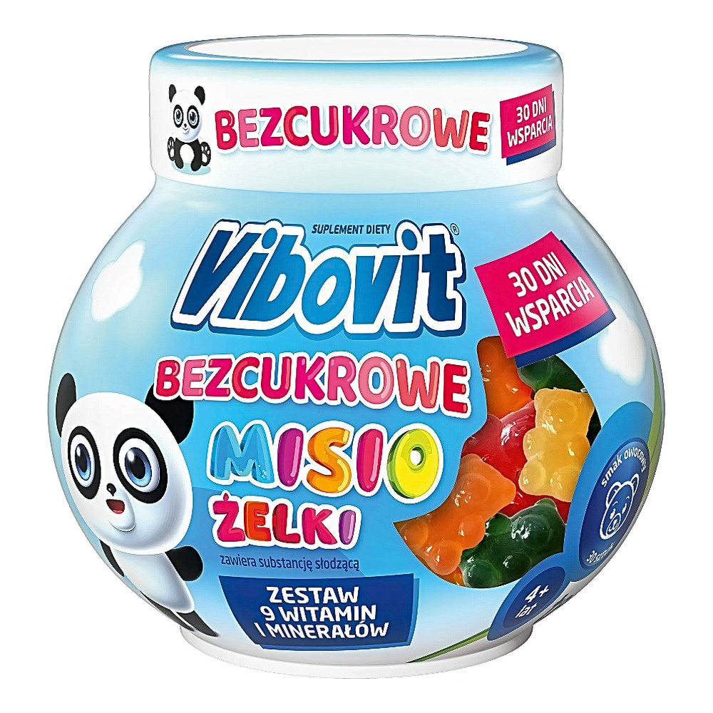 Vibovit Misio 10 Witamin i Minerałów Bez Cukru 30 Żelków
