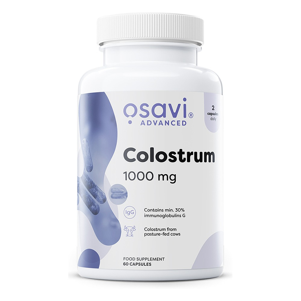 Osavi Colostrum 1000mg zawierające siarę bydlęcą 60 kapsułek