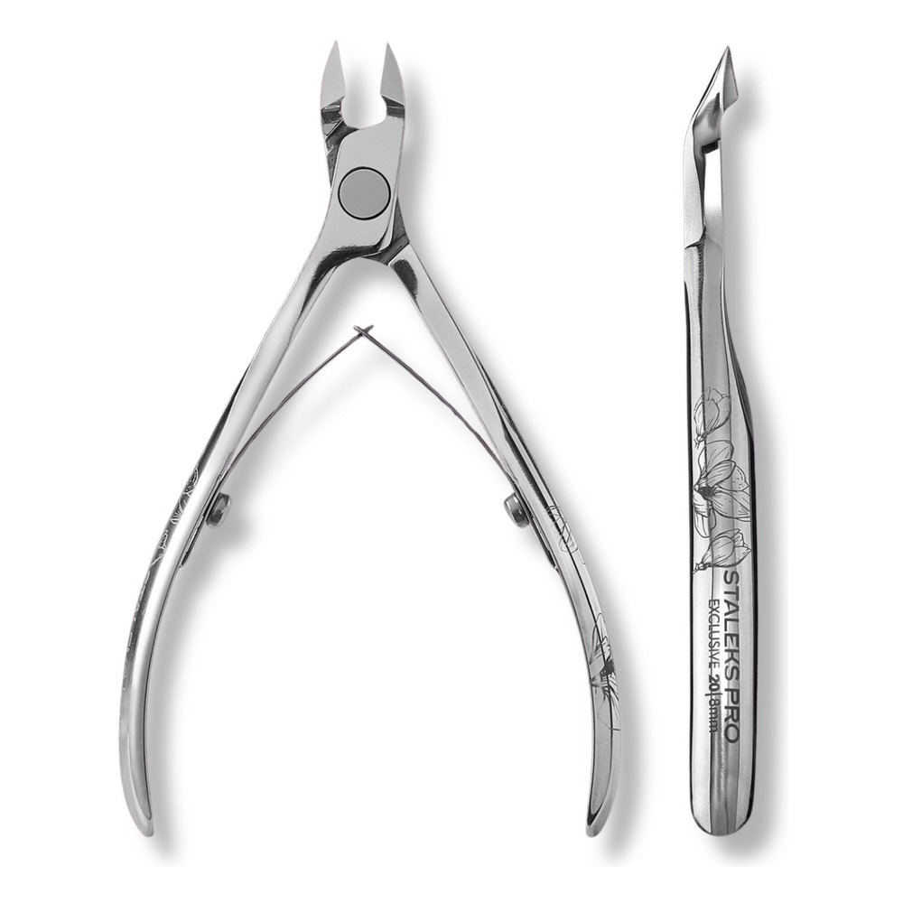 Staleks Pro Profesjonalne Cążki do Skórek EXCLUSIVE 20 Magnolia 8 mm 1 Sztuka