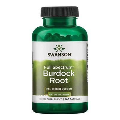 Swanson Burdock Root 460mg na Wsparcie Odporności 100 Kapsułek