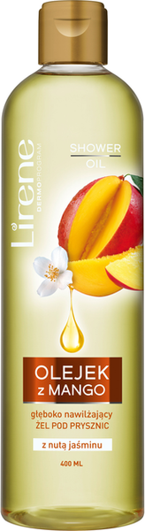 Lirene Głęboko Nawilżający Żel pod Prysznic z Olejkiem Mango i Nuta Jaśminu 400ml
