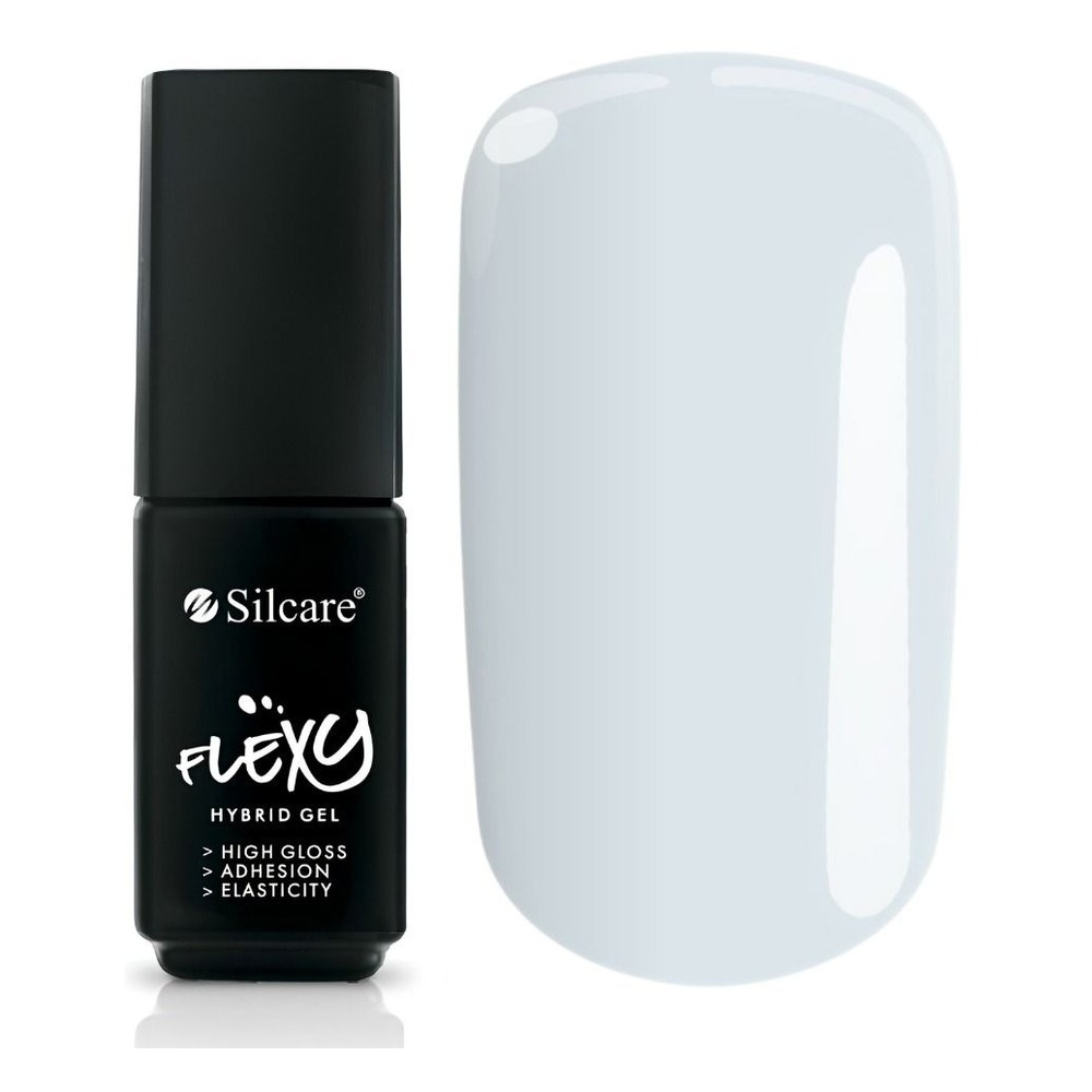 Silcare Flexy lakier hybrydowy UV/LED 115 Milky Blue 4.5g