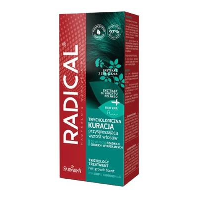 Radical Trychologiczna Kuracja Przyspieszająca Wzrost dla Włosów Osłabionych 70ml