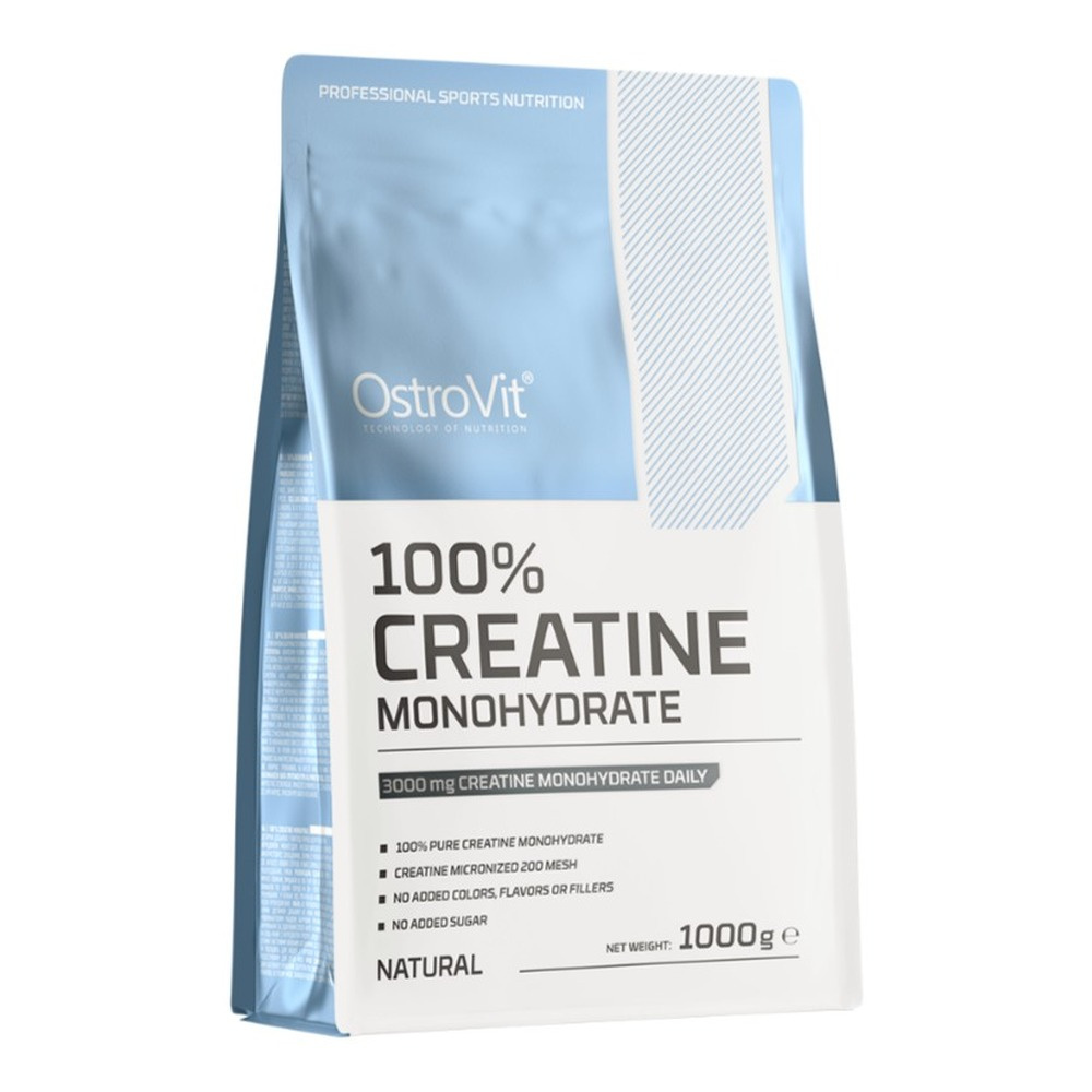 OstroVit 100% Creatine Monohydrate, Natural - 1000g