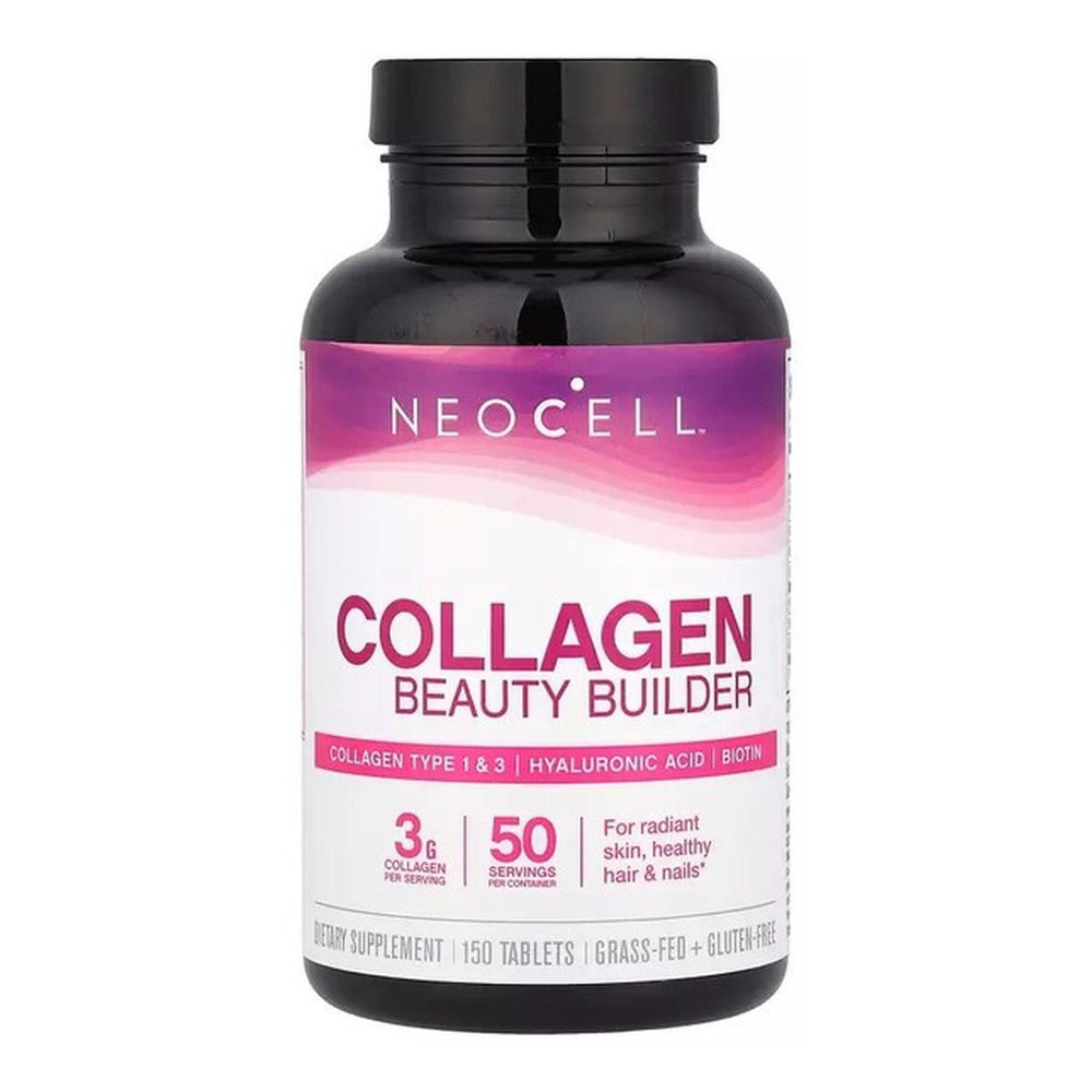 NeoCell Collagen Beauty Builder Na Młodą Skórę Włosy i Paznokcie 150 Tabletek