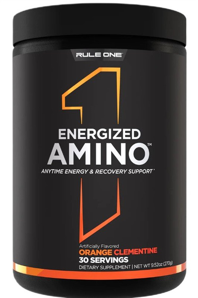 Rule One Energized Amino, Orange Clementine - 270g