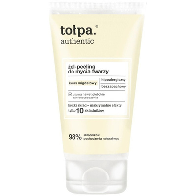 Tolpa Authentic Delikatny Oczyszczający Żel-peeling do Twarzy 150ml