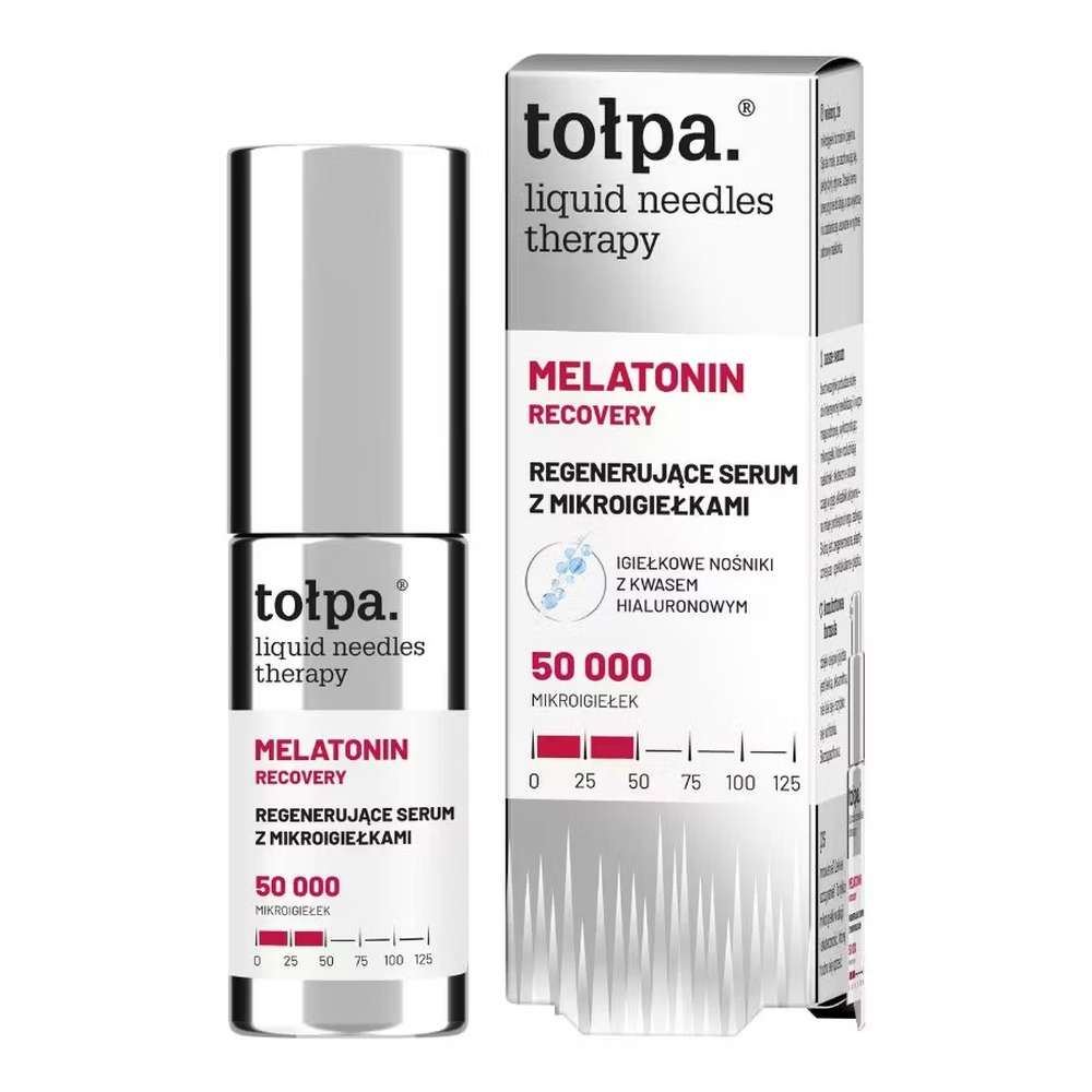 Tołpa liquid needles therapy regenerujące serum z mikroigiełkami, melatonin recovery, 30ml