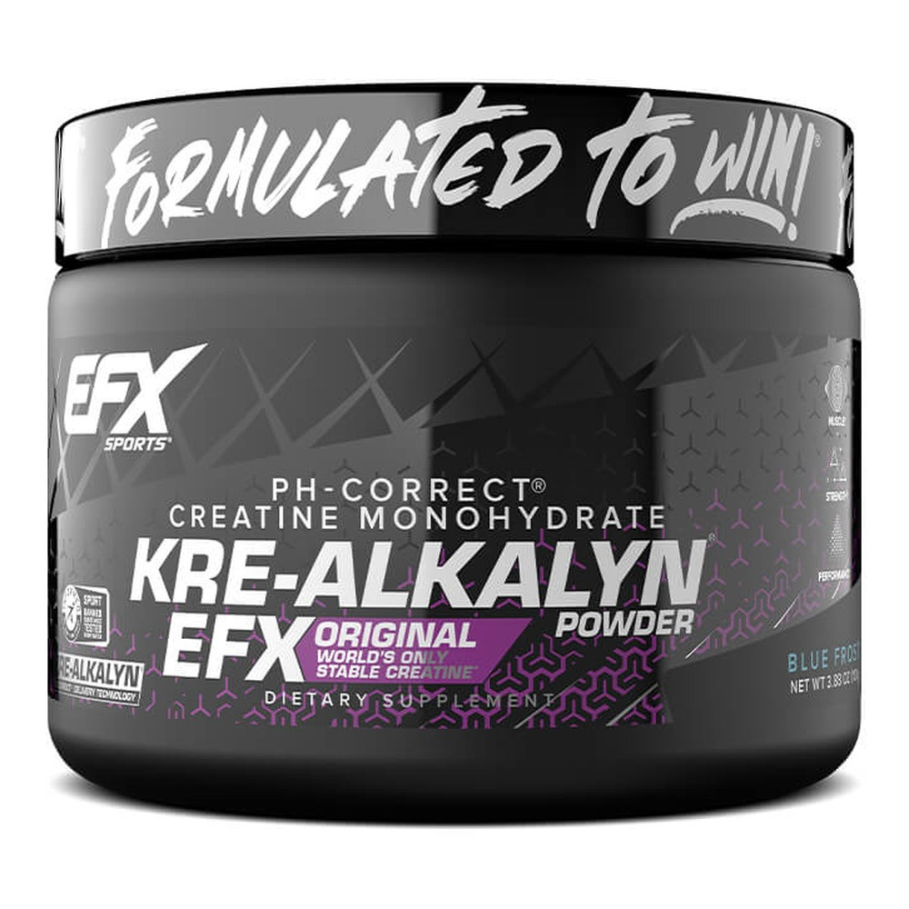 EFX Sports Kre-Alkalyn Kreatyna w proszku, Blue Frost 110g