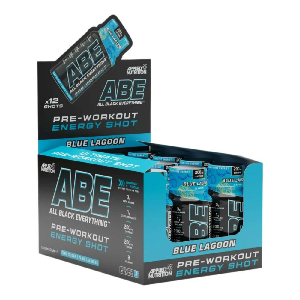 ABE Shot, Blue Lagoon - 12 x 60 ml.