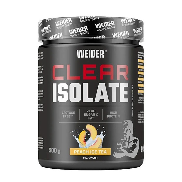 Weider Clear Isolate, Peach Ice Tea - 500g