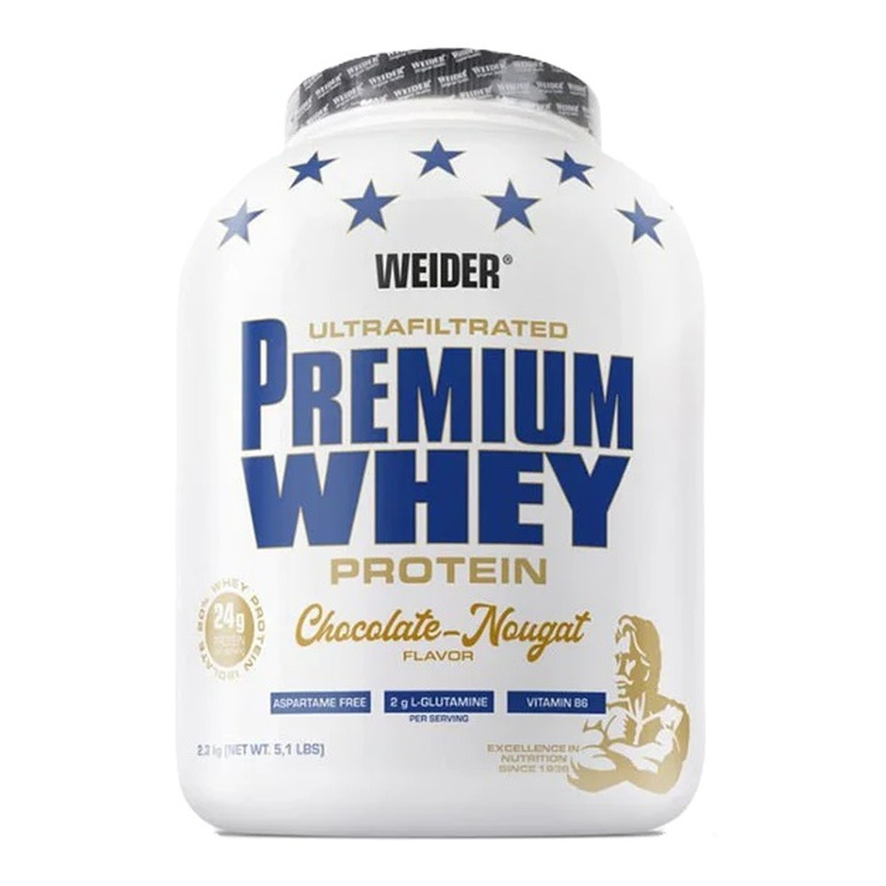 Weider Premium Whey, Chocolate Nougat - 2300g