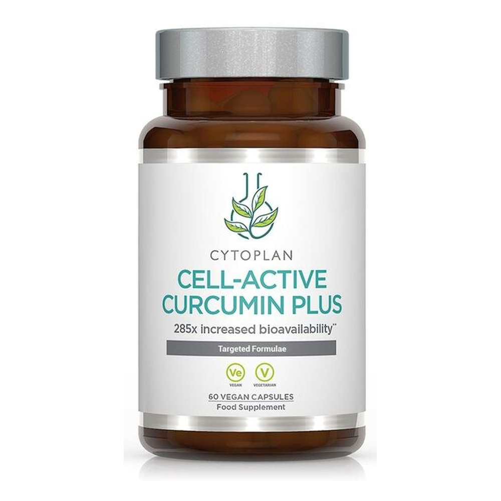 Cytoplan Cell-Active Kurkumina Plus Wysoko Przyswajalna Kurkumina z Imbirem 60 Kapsułek
