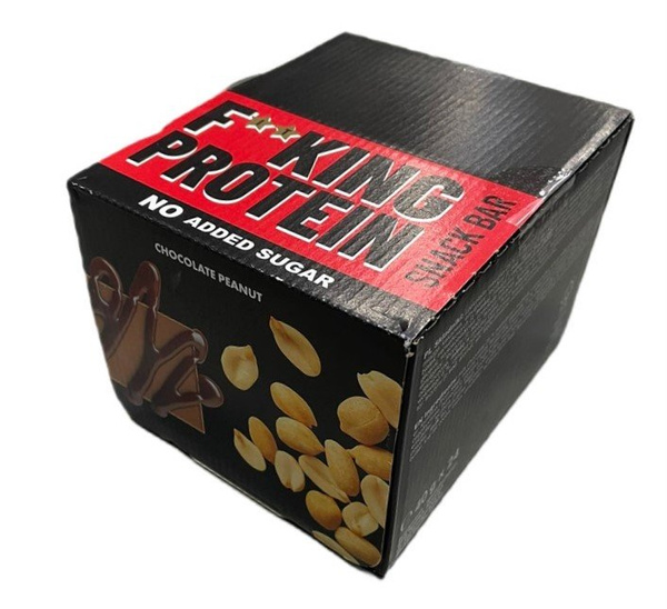 Allnutrition Fitking Protein Snack Bar Chocolate Peanut Batonik Proteinowy 24x40g