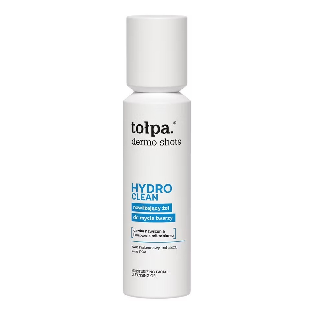 Tołpa dermo shots nawilżający żel do mycia twarzy HYDRO CLEAN, 120ml
