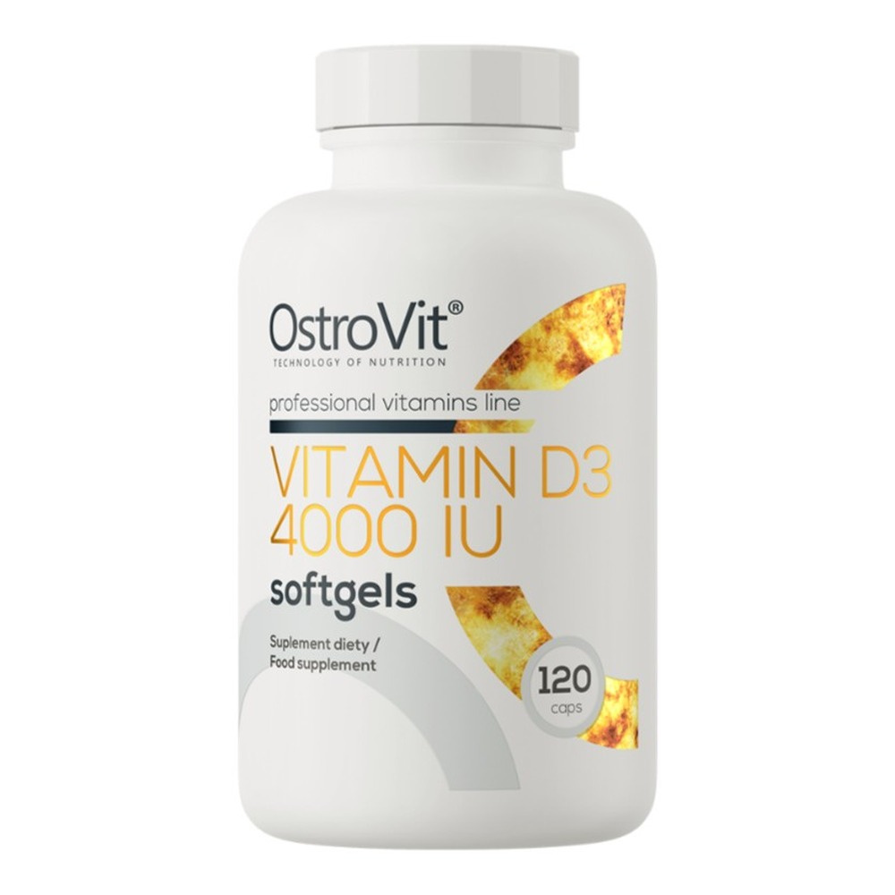 OstroVit Vitamin D3 4000 - 120 softgels