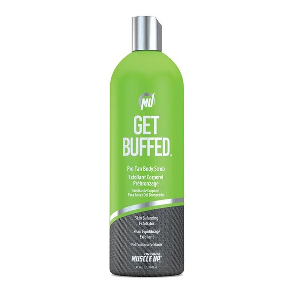 Pro Tan Get Buffed, Pre-Tan Body Scrub and Skin Balancing Exfoliator - 473 ml.