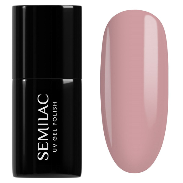 Semilac Naked Nails Lakier Hybrydowy 586 Dirty Rose Nude 7ml