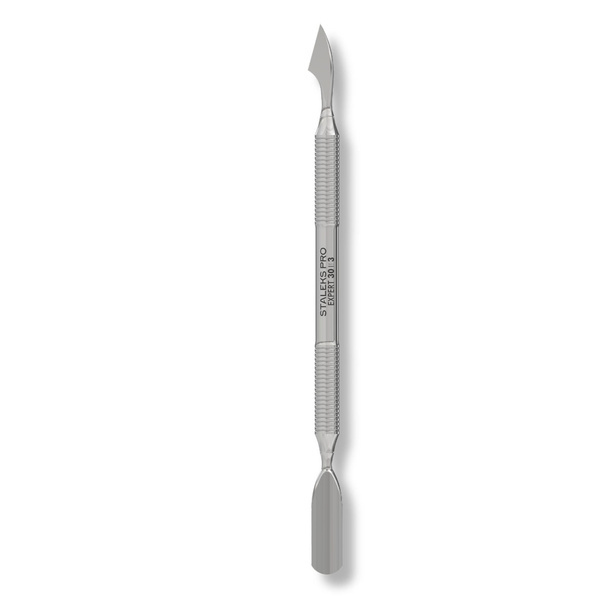 Staleks Pro Kopytko do Manicure EXPERT 30 TYPE 3 Popychacz Szeroki Zaokrąglony i Toporek 120mm 1 Sztuka
