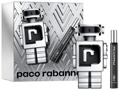 Paco Rabanne Phantom Woda Toaletowa 100ml EDT Woda Toaletowa 20ml EDT Zestaw dla Mężczyzn 1 Sztuka