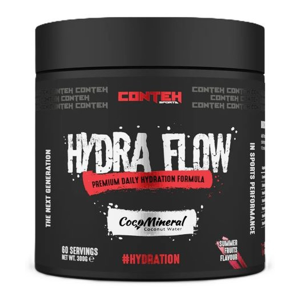 Conteh Sports Hydra Flow Elektrolity w Proszku Na Nawodnienie Owoce Letnie 300g