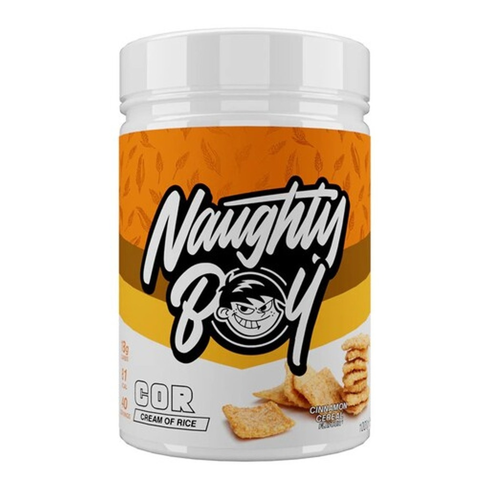 Naughty Boy Cream of Rice Cynamonowy Kleik Ryżowy na Energię i Masę 1000g