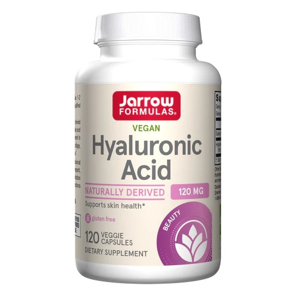 Jarrow Formulas Kwas Hialuronowy 120mg na Skórę i Stawy 120 Kapsułek