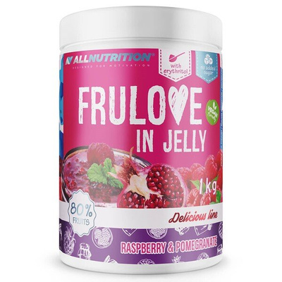 Allnutrition Frulove In Jelly Malina i Granat Owoce w Żelu Bez Cukru 1000g