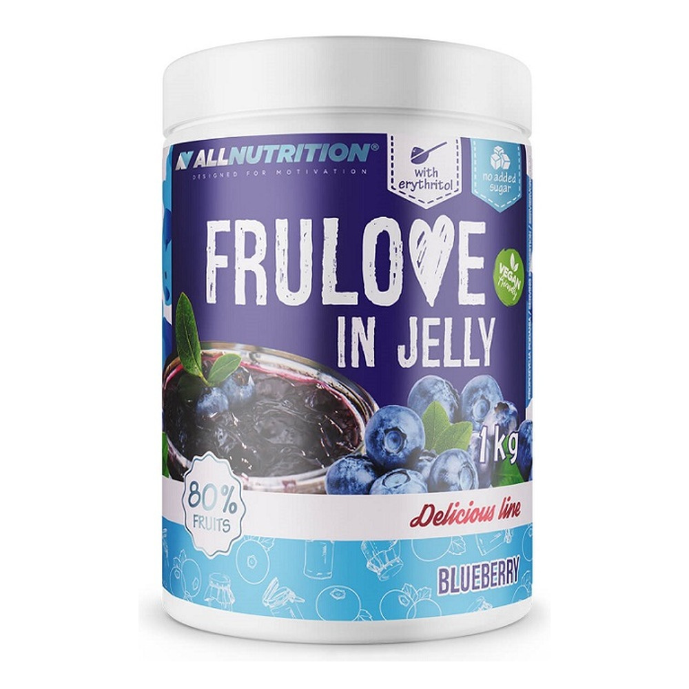 Allnutrition Frulove in Jelly Borówka Bezcukrowa Frużelina Owocowa 1000g