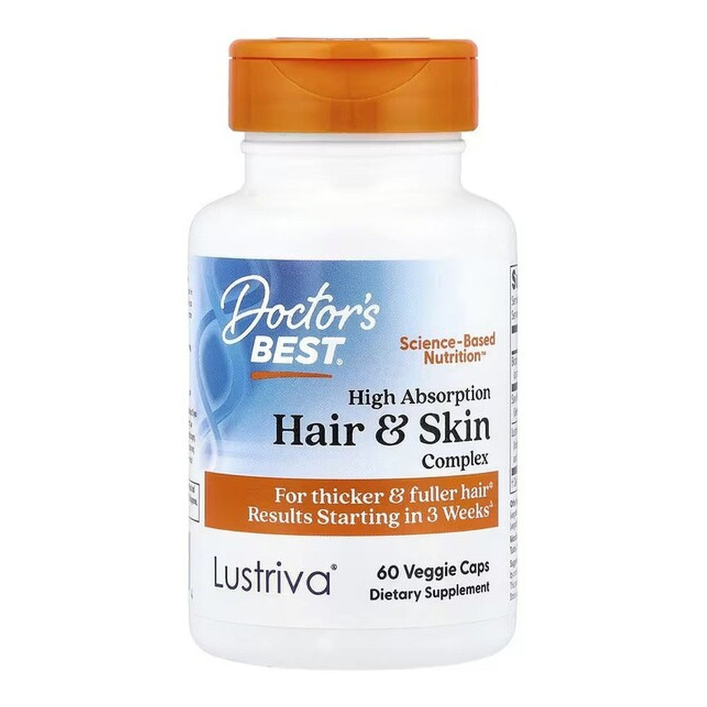 Doctor's Best High Absorption Hair & Skin Complex Kapsułki 60 kapsułek
