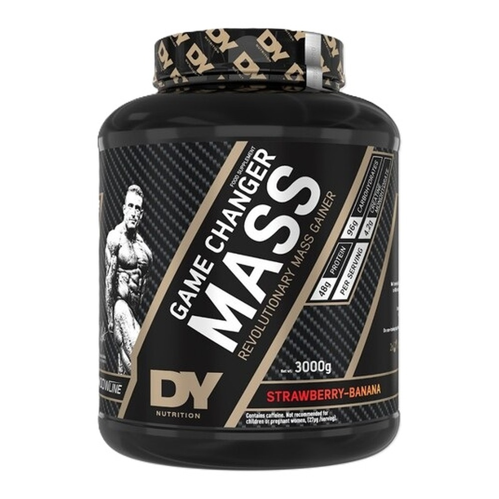 Dorian Yates Game Changer Mass, Strawberry-Banana - 3000g