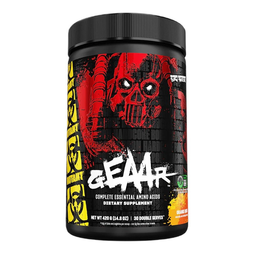 Mutant GEAAR Orange Rush Aminokwasy EAA w Proszku na Wzrost i Regenerację Mięśni 420g