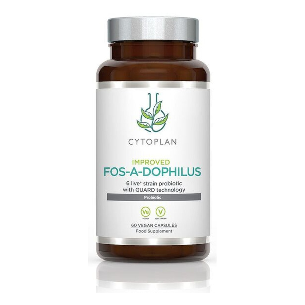 Cytoplan Fos-A-Dophilus Probiotyk Na Zdrowie Jelit dla Osób Powyżej 40 Roku Życia 60 Kapsułek