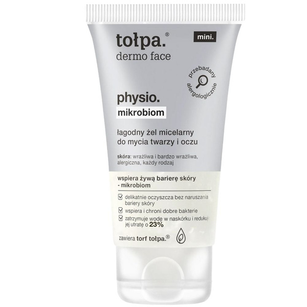 Tolpa Dermo Face Physio Mikrobiom Micelarny żel do mycia twarzy i oczu 75ml