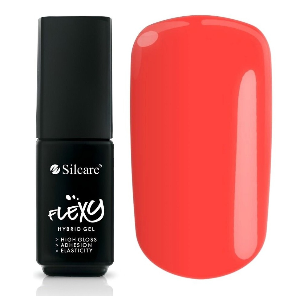 Silcare Flexy lakier hybrydowy UV/LED 05 Coral Energy 4.5g