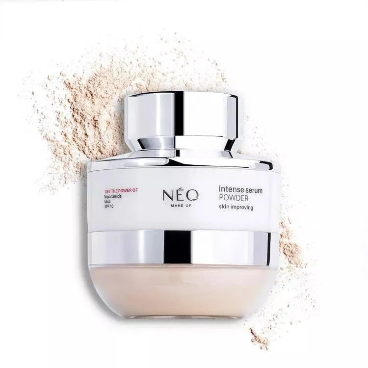 Neo Makeup Intense Serum Satynowy Puder Sypki Transparent SPF 10 10g