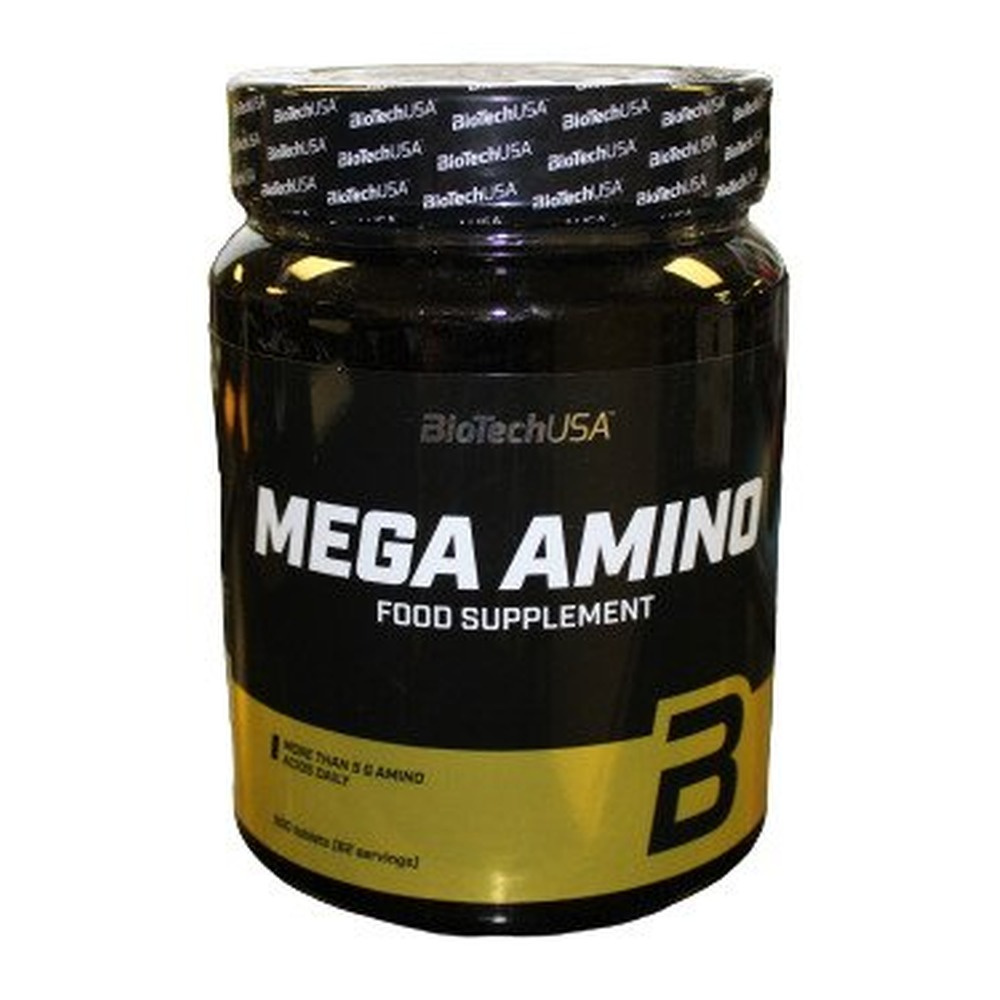 BioTechUSA Mega Amino Tabletki aminokwasowe 500 tabletek