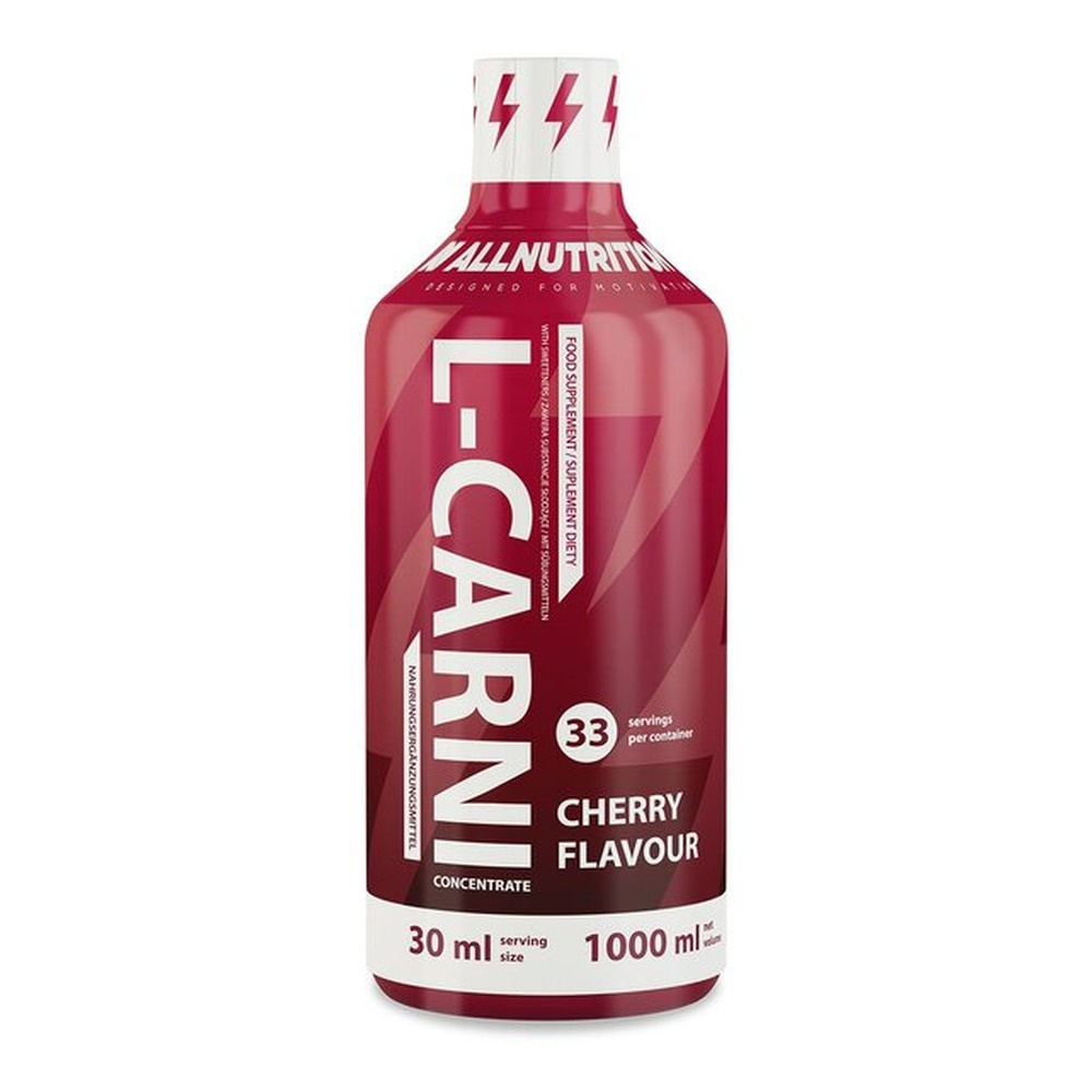 Allnutrition L-Carni Wiśniowy Suplement w Płynie na Metabolizm Energetyczny 1000ml